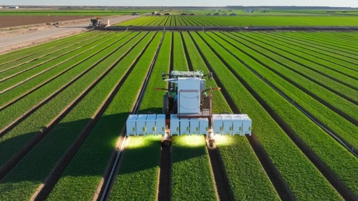 روبوت ذكي يكشف الأشجار العطشانة