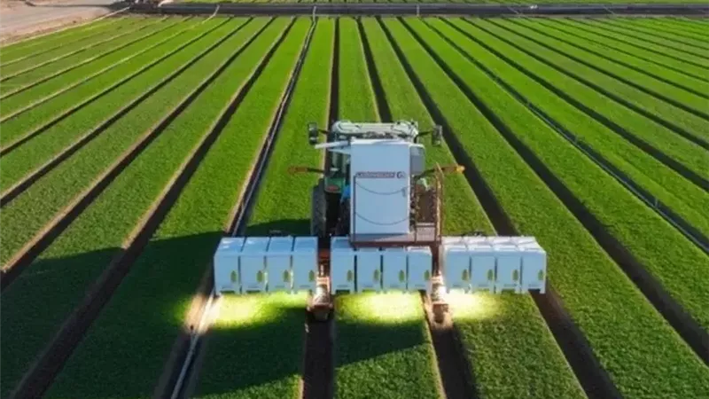 روبوت ذكي يكشف الأشجار