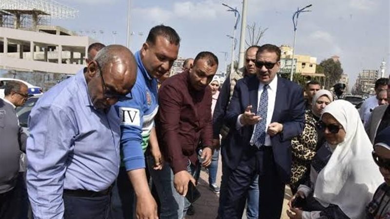 محافظ بورسعيد ومتابعة