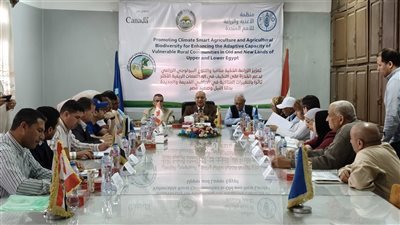 زراعة البحيره تتابع التقييم النصفي لمشروع «تعزيز الزراعة الذكية مناخياً والتنوع البيولوجي الزراعي»