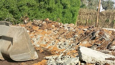 حملات مكثفة للتصدي للتعديات الزراعية.. وإزالة مخالفة بأبو النمرس