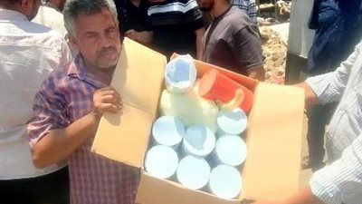 عصير قصب بلون مزيف.. ضبط مادة خطرة تستخدم في الغش وإحالة المخالفين للنيابة في طوخ بالقليوبية