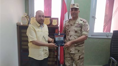 تكريم مديرية الزراعة بجنوب سيناء لمشاركتها في مشروع صقر 165 لعام 2026