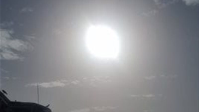 ارتفاع درجة الحرارة