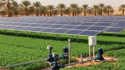 وداعًا للسولار.. الطاقة الشمسية تقود مستقبل الزراعة المصرية نحو الاستدامة