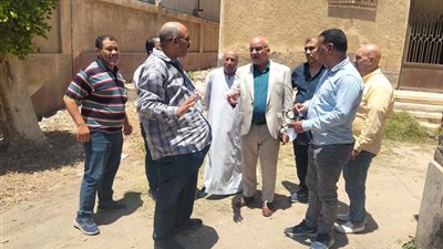 وكيل زراعة البحيرة فى زيارة مفاجئة للإدارة الزراعية بأبو حمص