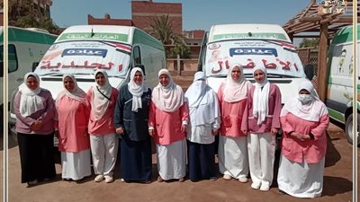 صحة بني سويف تنفذ قافلة طبية مجانية بقرية هرم ميدوم قدمت خلالها أكثر من 3400 خدمة طبية للمواطنين