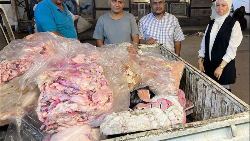 لحوم غير صالحة للاستهلاك