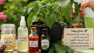 احمي نباتاتك من الحشرات بطرق طبيعية.. 5 حلول فعالة تغنيك عن المبيدات الكيميائية