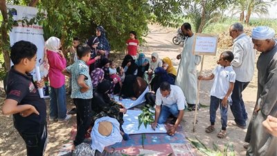 الإرشاد الزراعي بسوهاج ينفذ مدرسة حقلية لتأهيل المزارعين وحل المشكلات الزراعية ميدانيًا