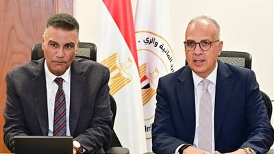 وزير الري ومحافظ جنوب سيناء يبحثان حوكمة المياه الجوفية وحماية دهب من مخاطر السيول