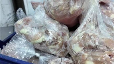 ضبط نصف طن دواجن مجهولة المصدر بكفر الشيخ وتكثيف الحملات الرقابية على الأسواق