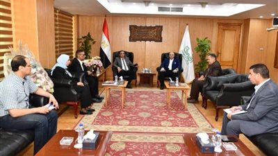 رئيس الخدمات البيطرية في زيارة ميدانية لمحافظة الفيوم  لدعم الثروة الحيوانية
