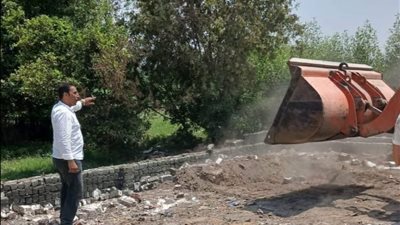 إزالة 20 حالة تعدٍ بالبناء المخالف في الشرقية.. 2408 أمتار تحت قبضة حملات الإزالة