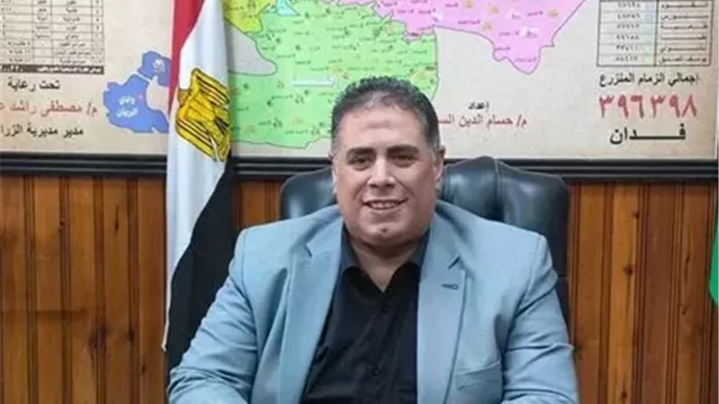 الدكتور أسامة دياب وكيل وزارة الزراعة بالفيوم
