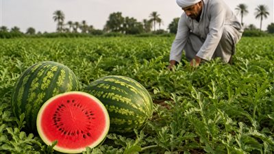 روشتة عاجلة لمزارعي البطيخ في أغسطس.. البساتين تحذر من الإجهاد الحراري وتكشف سر حماية الثمار