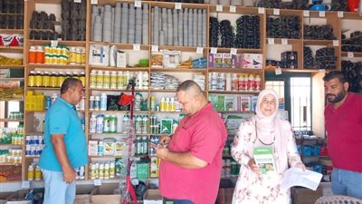متابعة ميدانية بجنوب سيناء لضبط تراخيص المنشآت وانتظام صرف الأسمدة للمزارعين