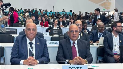 وزير الري: التكامل بين إدارة المياه والأراضي والعمل المناخي ضرورة لتحقيق الأمن المائي والغذائي