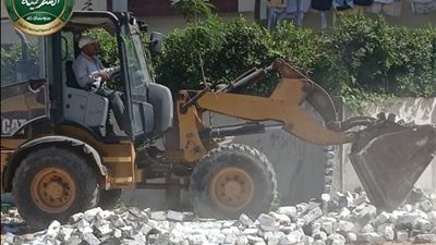 الشرقية تزيل 7 حالات تعدٍ بالبناء المخالف على مساحة تتجاوز 638 مترًا