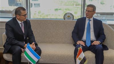 وزير الزراعة يبحث مع سفير أوزبكستان بالقاهرة تعزيز التعاون الزراعي وفرص الاستثمار المشترك