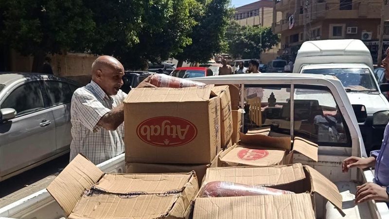 ضبط 320 كجم لانشون