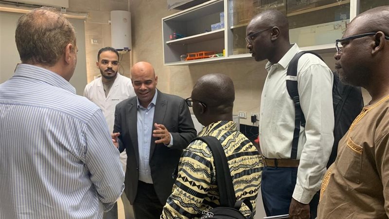 جانب من الزيارة